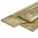 Geïmpregneerde plank grenen 2x20 cm