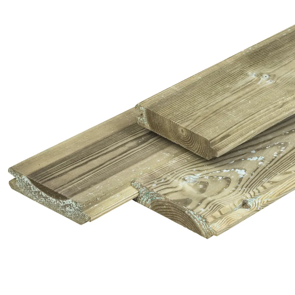 Blokhutprofiel grenen 2,8x12,5 cm (300 cm)
