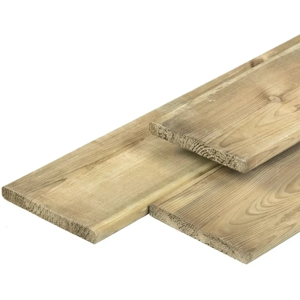 Grenen plank 1,7x14 cm