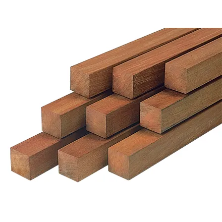 Hardhout paal 6x6 cm (100 cm)