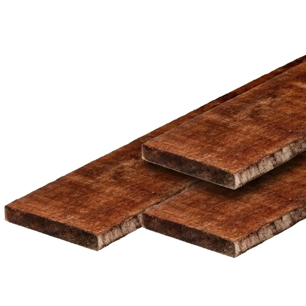 Hardhout plank 2x20 cm (300 cm)