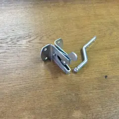 Heksluiting met pen 60mm (Wit verzinkt)