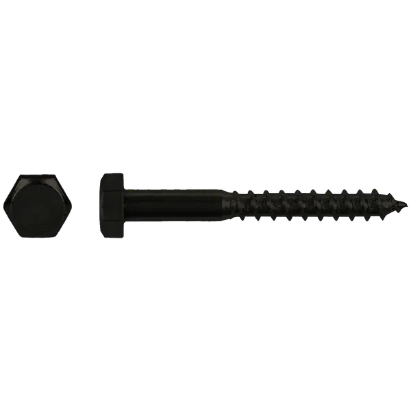Houtfret zwart 6 mm