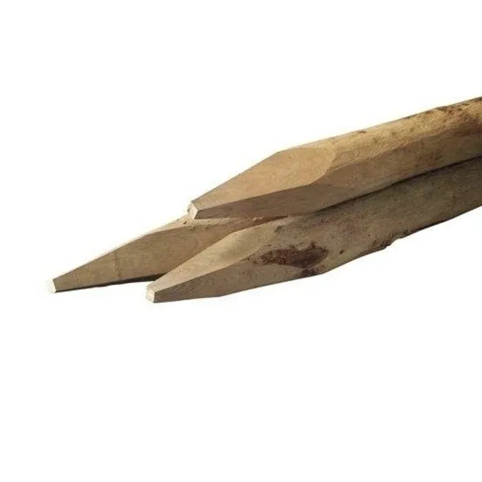 [KASP 160WV] Kastanje paal Ø7-9 cm geschild (150-160 cm)
