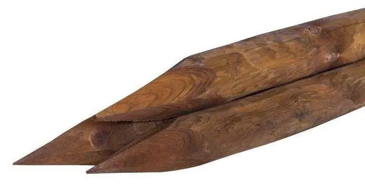 Paal rond geschild 8 Nobifix