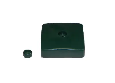 Paalkap 9x9 kunststof