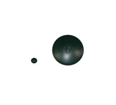 Paalkap rond 10 cm kunststof (Groen)