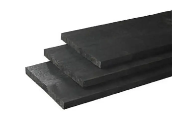Plank 2,2x20 zwart gedompeld (300 cm)