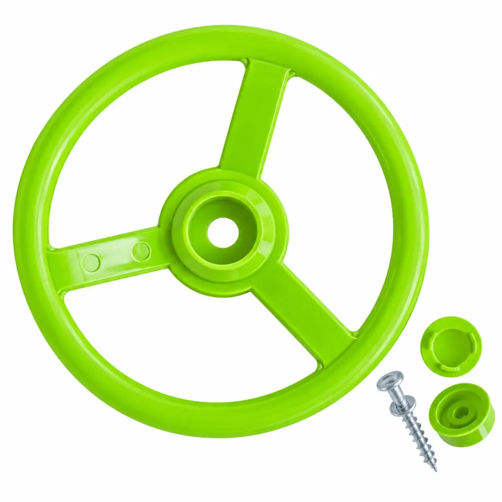 [SPT-031-AG] Speeltoestel stuur (Appelgroen)
