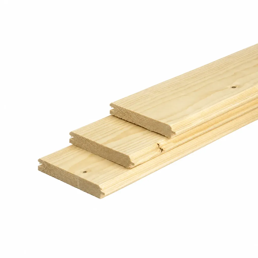 Blokhutprofiel vuren geïmpregneerd 2,8x14,5 cm (300 cm)