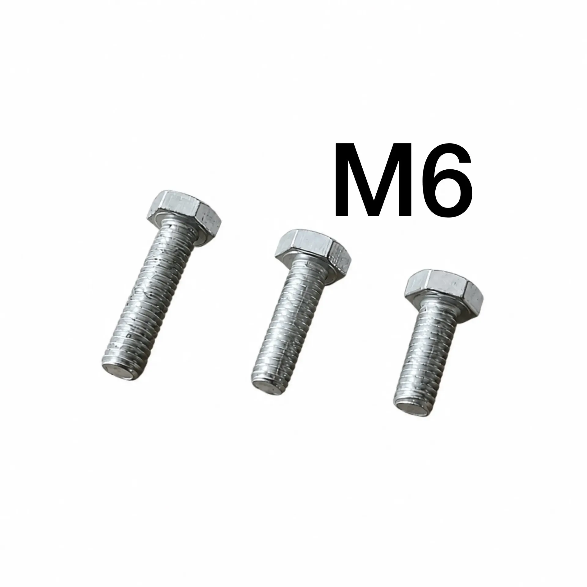 Zeskant bout M6 per stuk (20 mm)