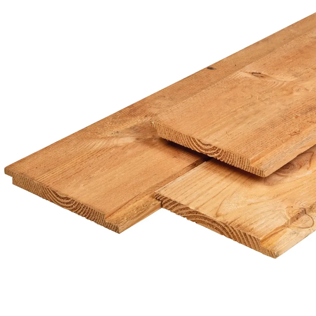 Dubbellip Douglas plank 1,8x19,5 cm (300 cm)