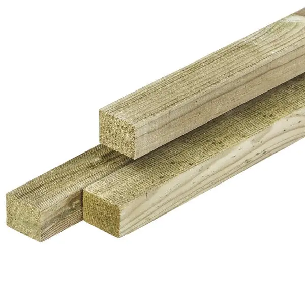 Grenen regel 3,4x4,5 180 cm