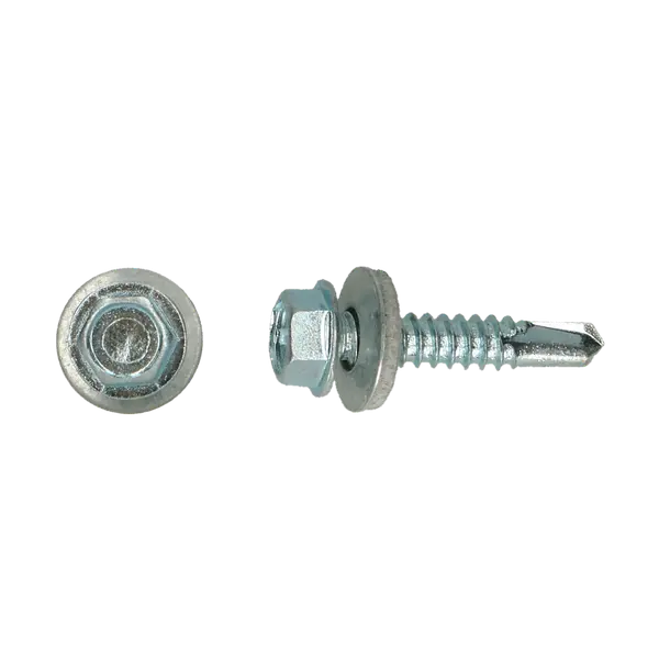 Polycarbonaat Schroef met EPDM ring Ø 5,5x75