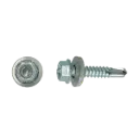 Polycarbonaat schroef met EPDM ring Ø 5,5x75