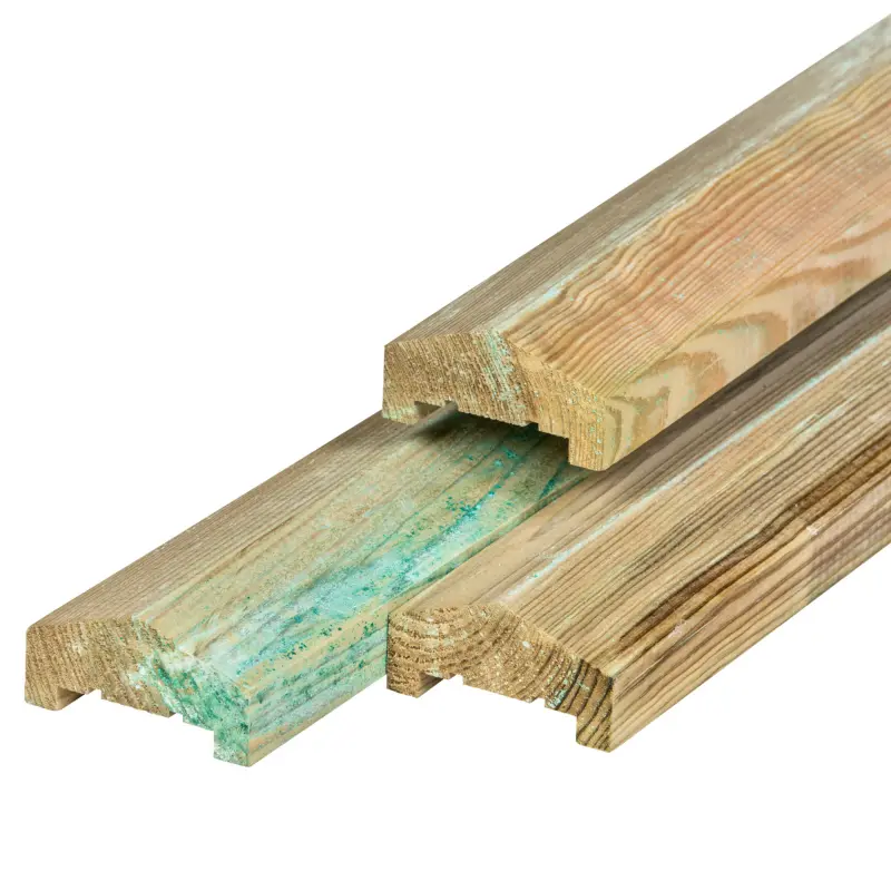 Afdekkap piramide 240 cm Grenen