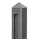 Betonpaal Hunze Antraciet 10x10 145 cm Piramidekop