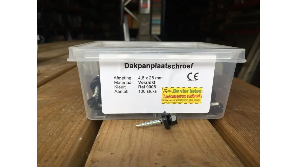 Dakpanplaat schroef (100 stuks)