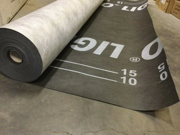 Damp doorlatende folie 3 laags per meter 150cm