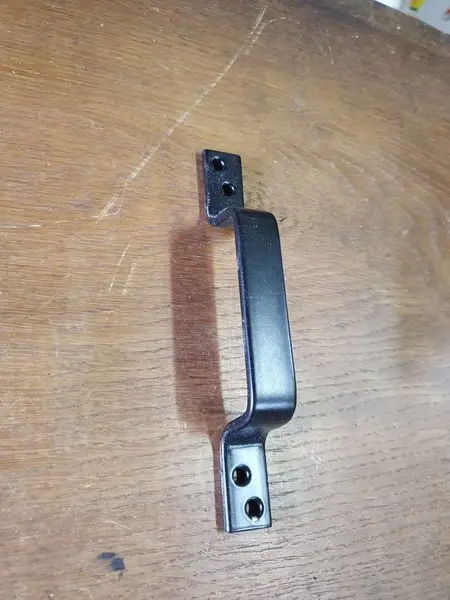 Handgreep 170x20x5 zwart