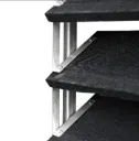 Flexfence shutterrails RVS
