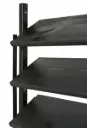 Flexfence shutterrails RVS (zwart)