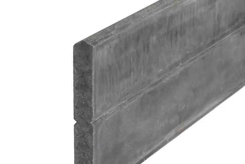 Beton onderplaat blokhutprofiel 26x184 (Antraciet)