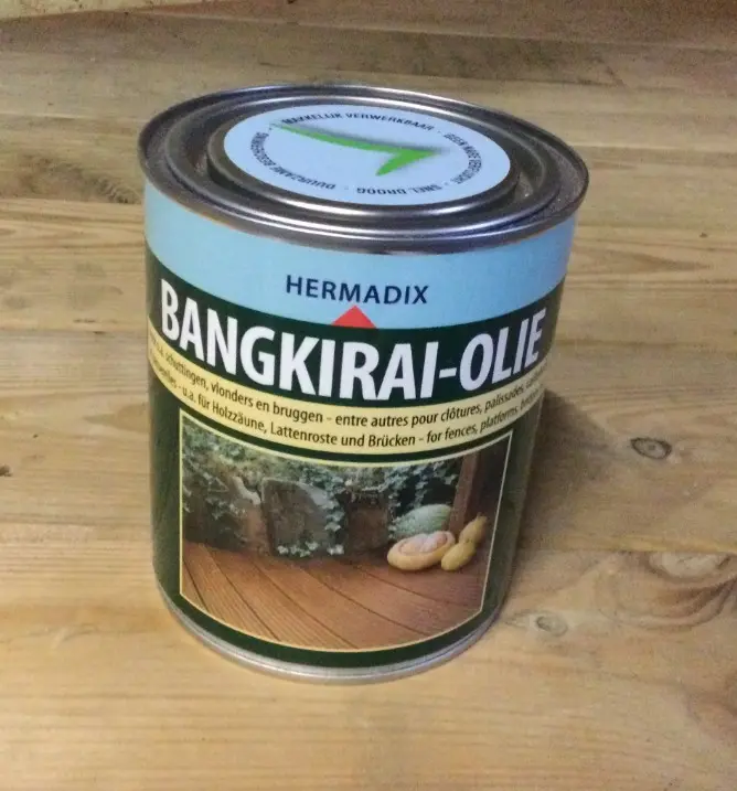 Bangkirai olie 2500ml (Naturel)