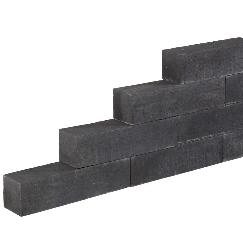 Lineablok 15x15x60 cm Antraciet