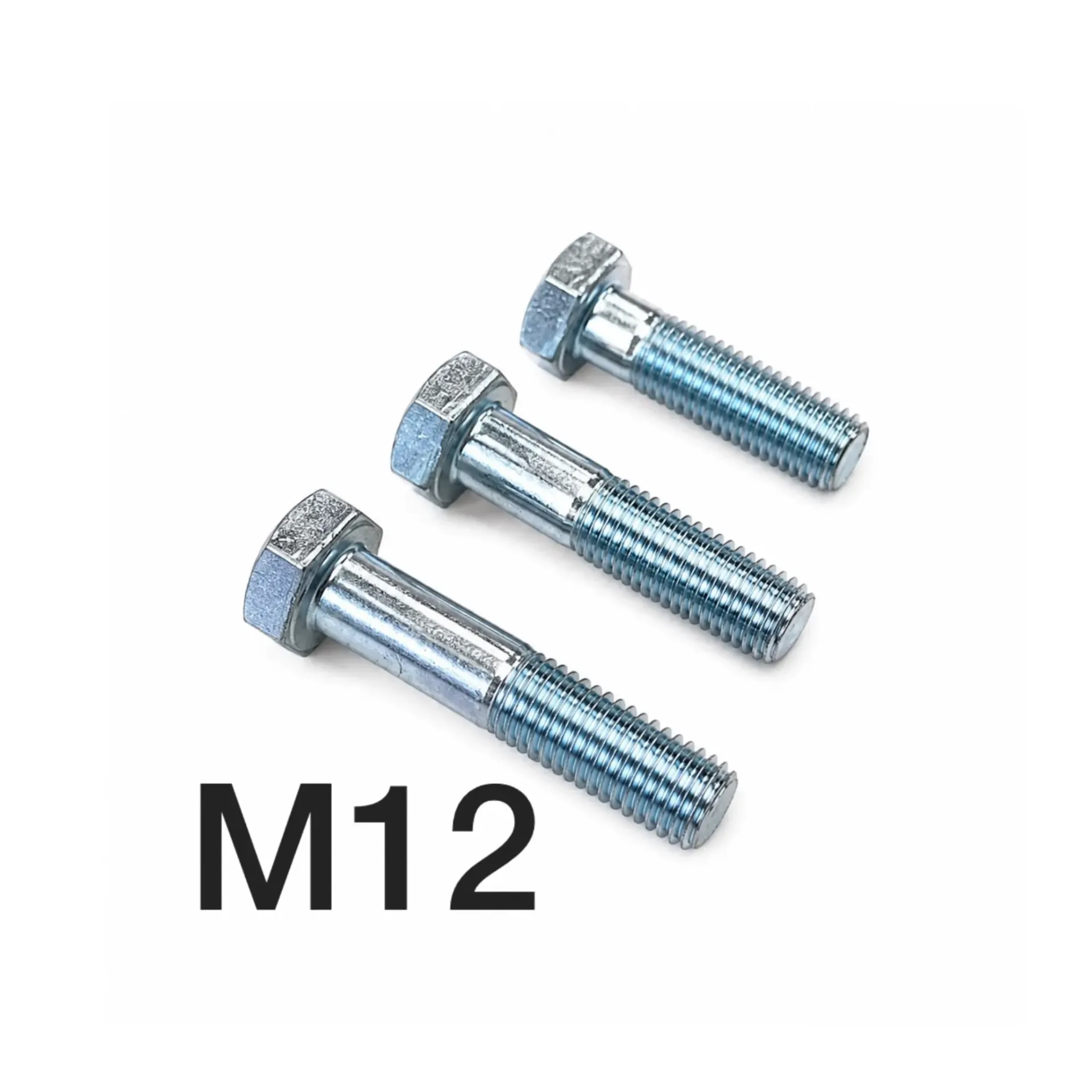 Zeskant bout M12 per stuk (40 mm)