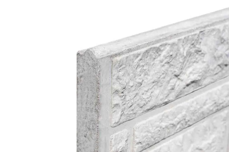Beton onderplaat rotsmotief 36x184 (Antraciet)