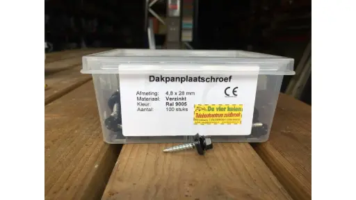 Dakpanplaat schroef (100 stuks)