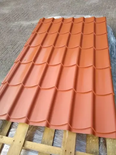 Dakpanplaat terracotta