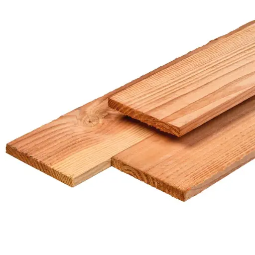 Douglas plank ongeschaafd 1,6x14 cm