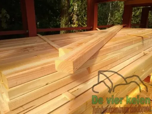 Douglas regel geschaafd 4,5x7 cm