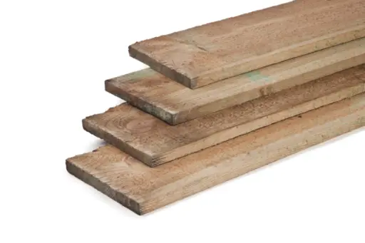 3x20 Grenen plank