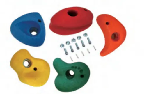 Klimstenen set , 5 stuks