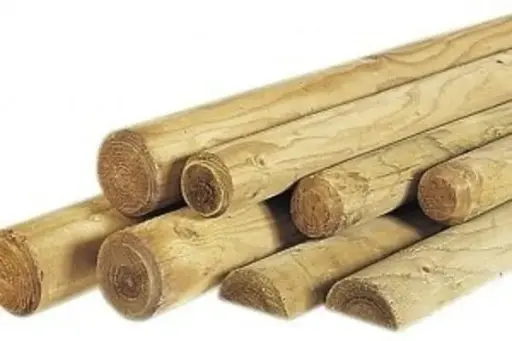 Paal rond gefreesd 6 cm celfix