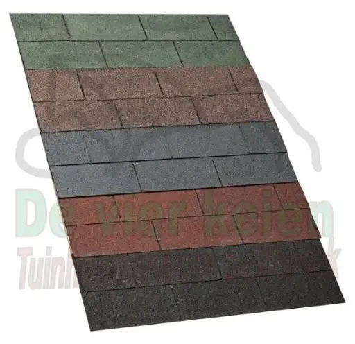 Rechte dakshingels 3m² per pak,