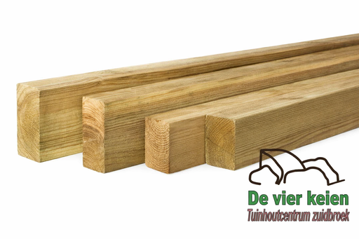 Regel geïmpregneerd 4,5x14,5 cm