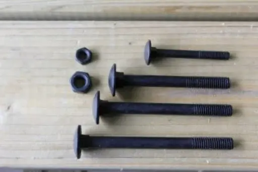 Slotbout ZWART M6