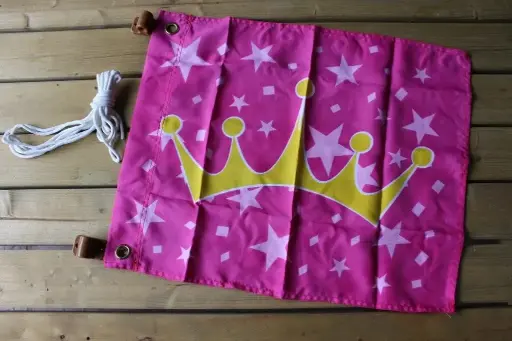 Speeltoestel Vlag 45x55 cm Prinsessen (op=op)