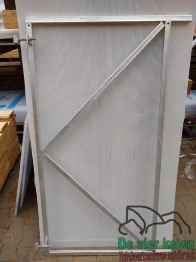 Deur frame (wit verzinkt)