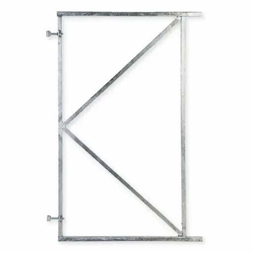 Deurframe (wit verzinkt)