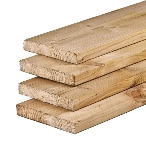 Grenen plank 2,8x14,5 500cm
