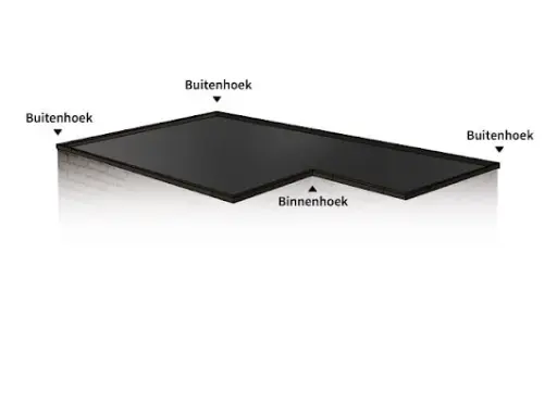 Daktrim 4,5×4,5 cm Lengte 250 cm