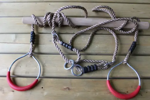 Trapeze met ringen