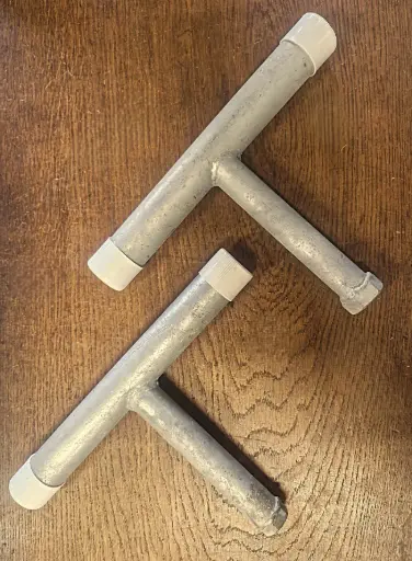 Betonpoer tilhulp handvat